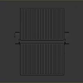 Black Foldable Platform Mat With Modern Sleek Design And Support Structure
